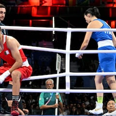 Are transgender athletes allowed to compete in boxing at the Olympics?