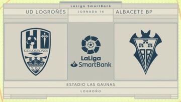Resumen y goles del Logroñés vs. Albacete de la Liga Smartbank
