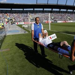 Colo Colo estudia no inscribir a Ríos por su grave lesión