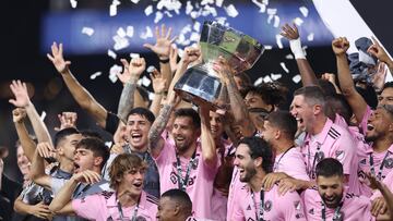 En una agónica final, Inter Miami se quedó con el triunfo y conquistó el título de la Leagues Cup desde los once pasos.