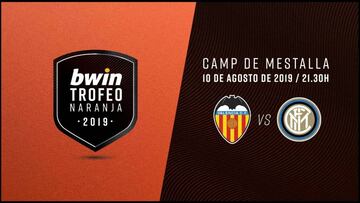El Valencia se enfrentará al Inter en el 'Bwin Trofeo Naranja'