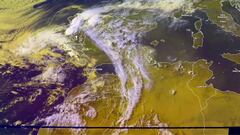 AEMET manda una alerta naranja por lluvia y granizo en España: las comunidades afectadas
