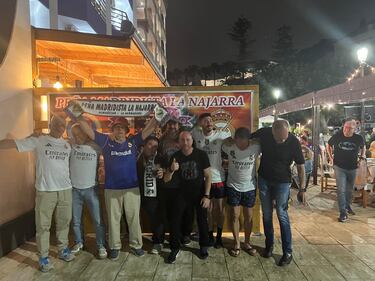 Euforia en las peñas madridistas con la 15