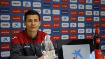 Galca, en rueda de prensa