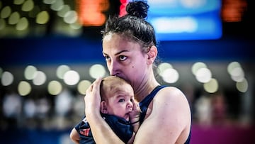 La serbia Jelena Brooks, una mam¨¢ en el Eurobasket