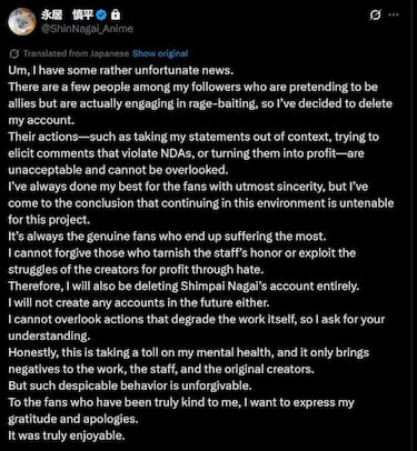 ‘One Punch Man’ y las críticas desmedidas hacia su temporada 3 provocan que el director del anime cierre sus redes sociales