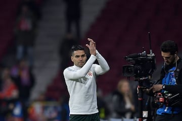 Mónaco visitó al Atlético de Madrid en partido de Champions League. Falcao regresó a Madrid después de 5 años.