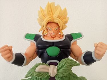 Broly desata su furia en esta imponente figura de su película de ‘Dragon Ball Super’