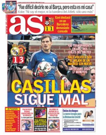 Las portadas de AS de agosto