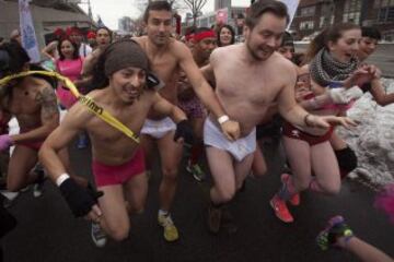 Cupid´s Undie Run, en ropa interior por una buena causa