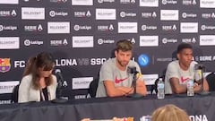El disimulado palo de Piqué al Barça por su pretemporada