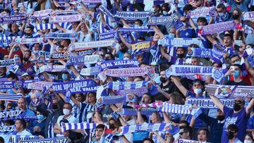 VALLADOLID. 16/04/22. PHOTOGENIC. PARTIDO DE LA LIGA SMARTBANK ENTRE EL REAL VALLADOLID Y EL ALMERIA.