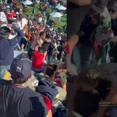 Vídeo: Violencia en el Gran Premio de México, fans se agarran a golpes en el Foro Sol