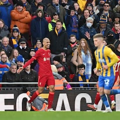 Los suplentes del Liverpool cumplen el trámite de la Copa