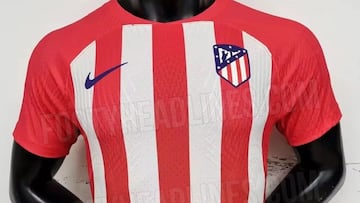 Posible equipación del Atlético para la temporada 2023-24.