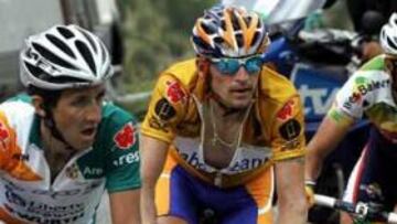 <b>POCO EXIGENTE.</B> Heras ha severado que Menchov no "ido a rueda" y todo ha sido "muy fácil" porque no había dureza significativa en los puertos.