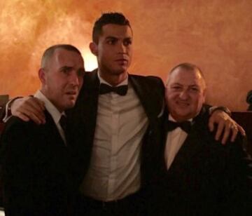 Cristiano Ronaldo y Fernando Ricksen.