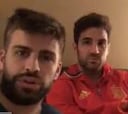 Piqué anuncia un nuevo reto en Periscope: hacerlo con Ramos