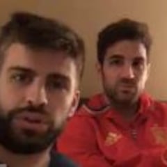 Piqué anuncia un nuevo reto en Periscope: hacerlo con Ramos