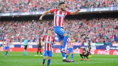 Correa marcó ante el Granada su primer gol en Liga como titular