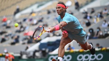 Rafa Nadal, en Roland Garros.