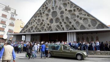 Funeral de Gonzalo Basurto.