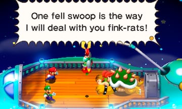 Captura de pantalla - Mario &amp; Luigi: Superstar Saga + Secuaces de Bowser (3DS)