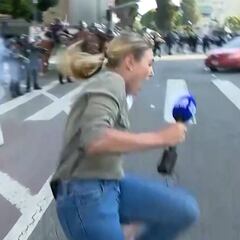 Australian journalist shot with rubber bullet during LA protests