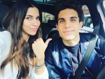 La periodista Melissa Jim谷nez es pareja del central blaugrana Marc Bartra.