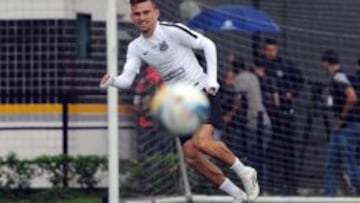 Lucas Lima debut&oacute; este a&ntilde;o por la selecci&oacute;n de Brasil.