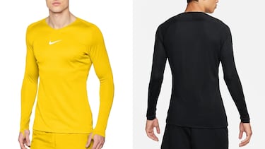 Olvida el frío y entrena a pleno rendimiento con esta camiseta térmica elástica de Nike