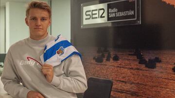 Odegaard en la Cadena Ser.