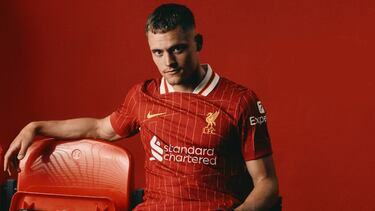 Florian Wirtz, nuevo juagdor del Liverpool.