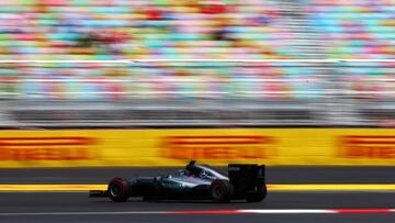 BAKU, AZERBAIJAN - JUNE 18: Nico Rosberg of Germany drives the Mercedes AMG Petronas F1 Team Mercedes F1 WO7 Mercedes PU106C Hybrid turbo during final practice for the European Formula One Grand Prix at Baku City Circuit on June 18, 2016 in Baku, Azerbaijan. (Photo by Dan Istitene/Getty Images)