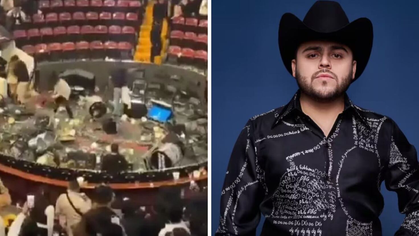 Caos en la Feria del Caballo Texcoco: Concierto de Luis R. Conriquez termina en destrozos - AS México