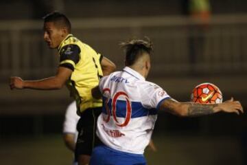 San Luis y Universidad Católica se enfrentaron en la cancha del Lucio Fariña de Quillota. 