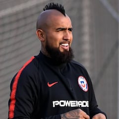 El optimista mensaje de Vidal tras su nueva práctica con Chile