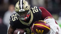 Who is Kendre Miller, the starting RB for the Saints against the Packers in week 16? Career stats, salary...