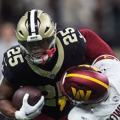 Who is Kendre Miller, the starting RB for the Saints against the Packers in week 16? Career stats, salary...