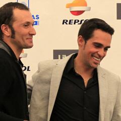 Contador: "La gente me dice que lloró el día del Angliru"