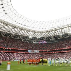 El encuentro del Athletic Club-Real Madrid en imágenes