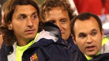 Iniesta cree que faltó "más paciencia" en el paso de Ibrahimovic por el Barcelona