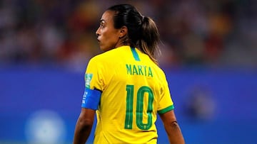 Marta, con Brasil. 