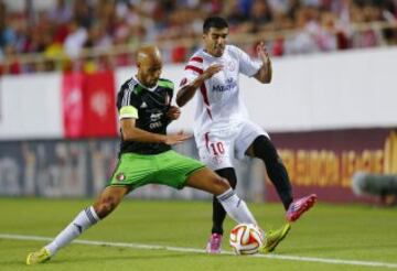 Jose Antonio Reyes y Karim El Ahmadi.