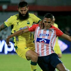 Bucaramanga salva un punto en el último minuto ante Junior