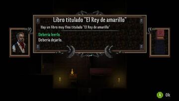 Los niveles están repletos de este tipo de eventos de texto, algunos nos dan pistas sobre la trama y otros añaden información al lore