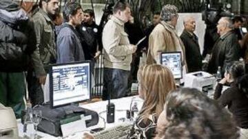 <b>LO DE TODOS LOS AÑOS.</b> Los medios de comunicación no tuvieron acceso al corazón de la Asamblea.
