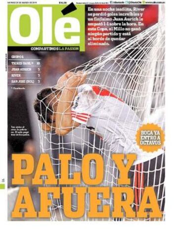 Portadas de la prensa deportiva