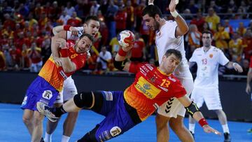 España - Eslovenia del Mundial de Balonmano: resumen (36-26)