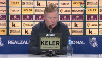 Koeman: "Es importante que no solo marque Messi, así es más complicado defendernos"